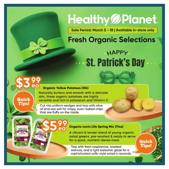 Healthy Planet catalogue in Ottawa | Weekly flyer  | 2026-03-09T00:00:00.000Z - 2026-03-18T00:00:00.000Z