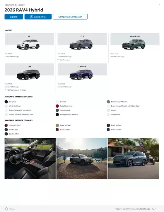 Toyota catalogue in Sault Ste. Marie | RAV4 | 2026-03-11T00:00:00.000Z - 2027-01-31T00:00:00.000Z