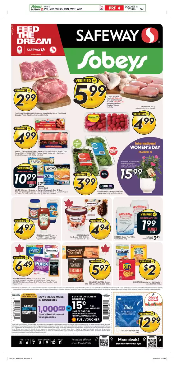 Safeway catalogue in Ottawa | Exclusive bargains | 2026-03-05T00:00:00.000Z - 2026-03-11T00:00:00.000Z