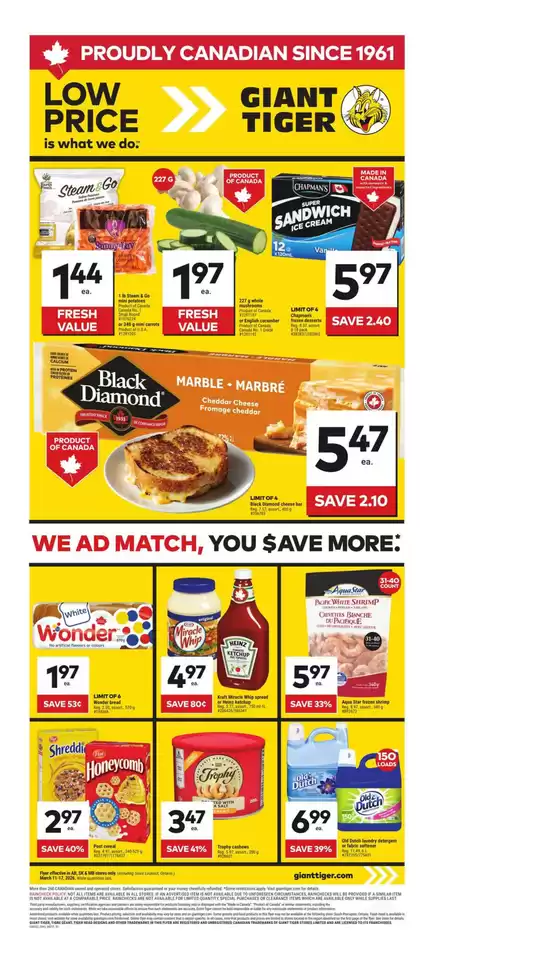 Giant Tiger catalogue in Vaughan | Weekly Flyer | 2026-03-11T00:00:00.000Z - 2026-03-17T00:00:00.000Z