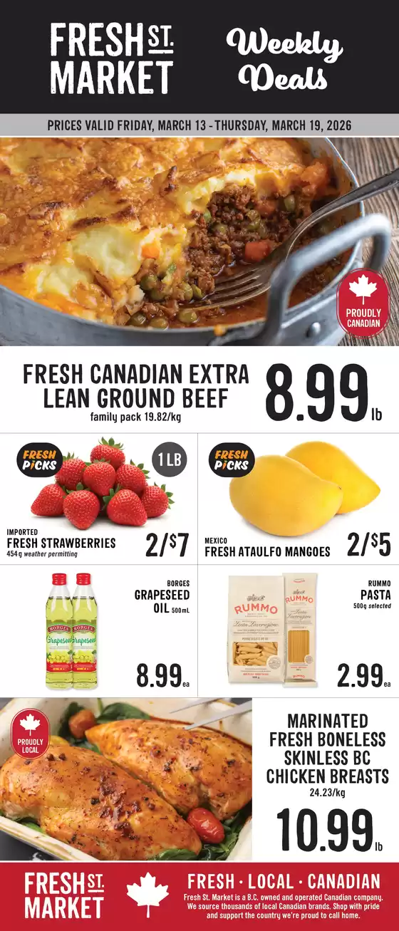 Fresh St Market catalogue in London | Weekly deals  | 2026-03-13T00:00:00.000Z - 2026-03-19T00:00:00.000Z