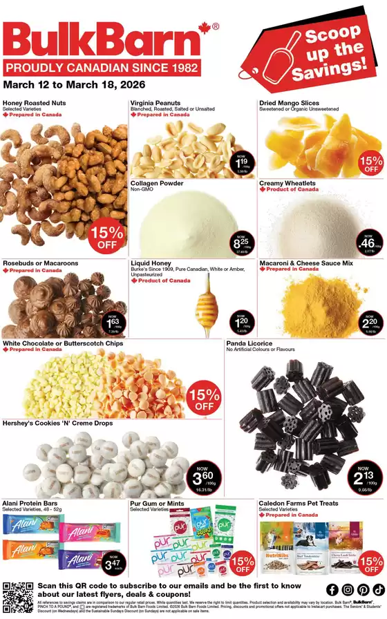 Bulk Barn catalogue in WHITNEY | Scoop up the Savings! | 2026-03-13T00:00:00.000Z - 2026-03-18T00:00:00.000Z