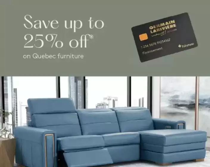 Germain Larivière catalogue in Walnut Grove | Save up to 25 % off  | 2026-03-13T00:00:00.000Z - 2026-03-29T00:00:00.000Z