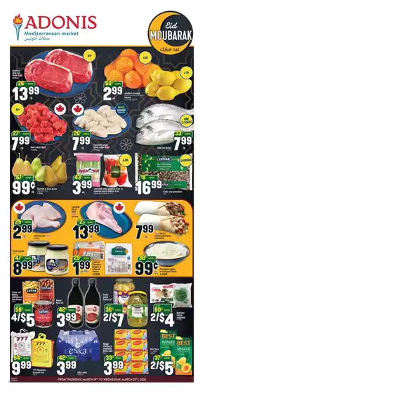 Marché Adonis catalogue in Comber ON | Our best bargains | 2026-03-19T00:00:00.000Z - 2026-03-25T00:00:00.000Z