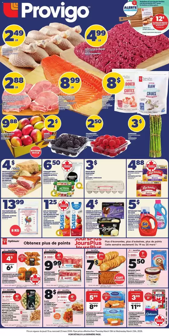 Provigo catalogue in Comber ON | Great offer for bargain hunters | 2026-03-19T00:00:00.000Z - 2026-03-25T00:00:00.000Z