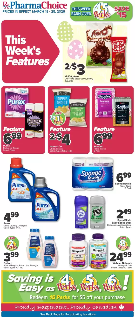 PharmaChoice catalogue in Edmonton | Current bargains and offers | 2026-03-19T00:00:00.000Z - 2026-03-25T00:00:00.000Z