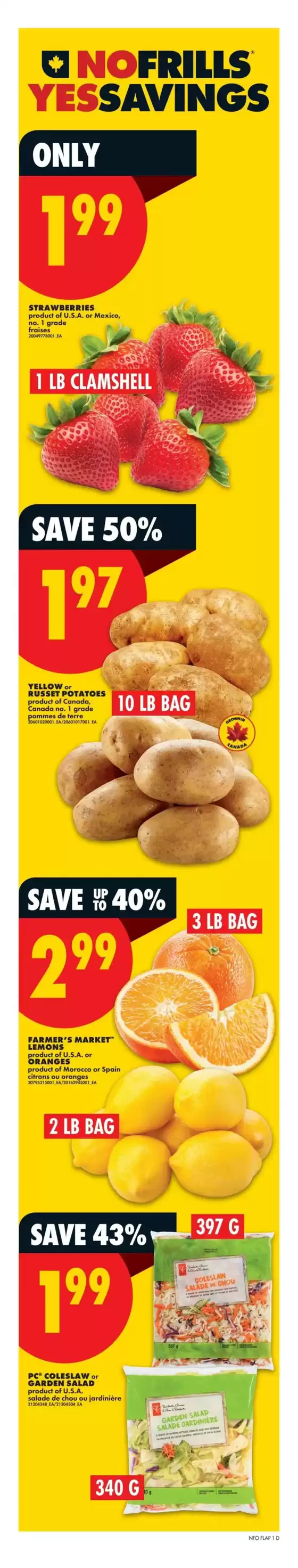 No Frills catalogue in Kingston | Current bargains and offers | 2026-03-18T00:00:00.000Z - 2026-04-01T00:00:00.000Z