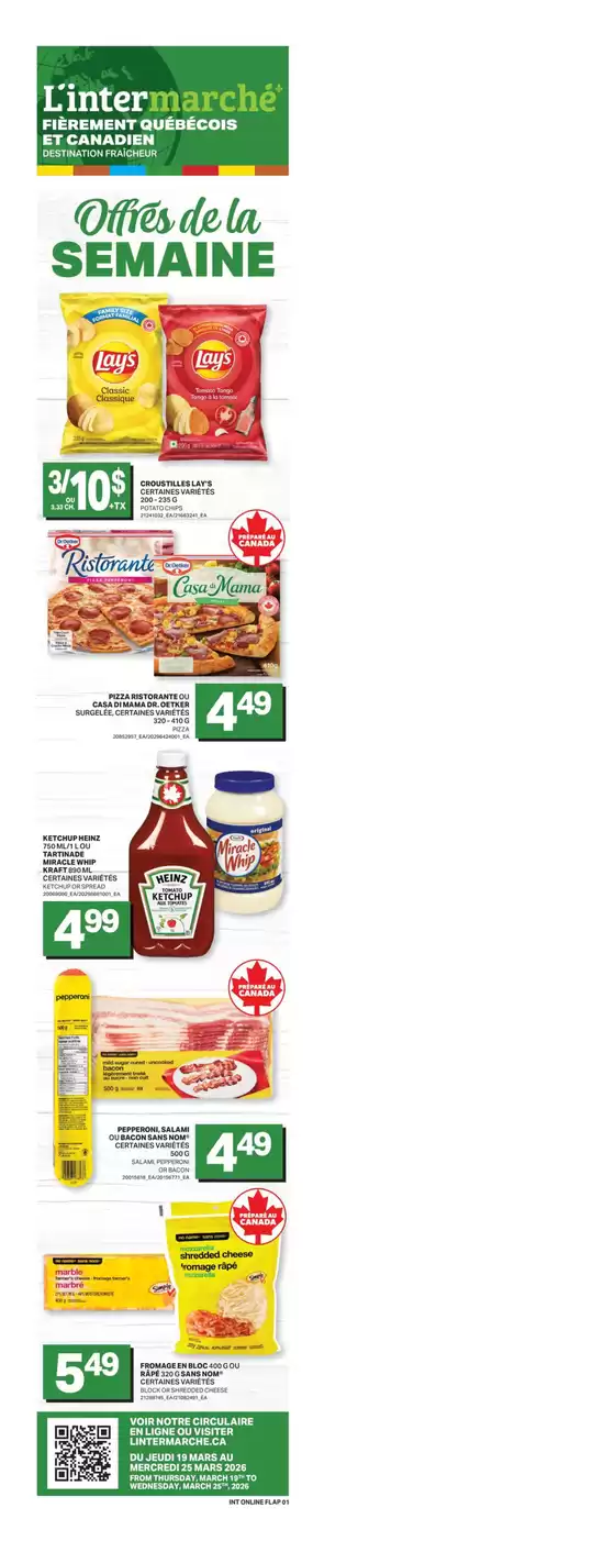 L'Intermarché catalogue in Kingston | Our best deals for you | 2026-03-19T00:00:00.000Z - 2026-03-25T00:00:00.000Z