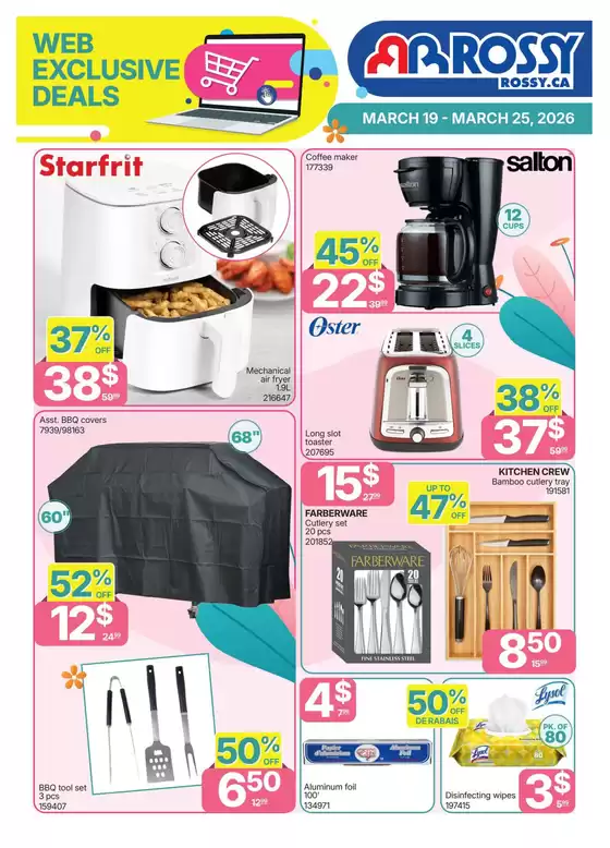 Rossy catalogue in Kelowna | Top offers for smart savers | 2026-03-19T00:00:00.000Z - 2026-03-25T00:00:00.000Z