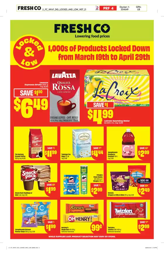FreshCo catalogue in Sault Ste. Marie | Special Promotion | 2026-03-19T00:00:00.000Z - 2026-04-29T00:00:00.000Z