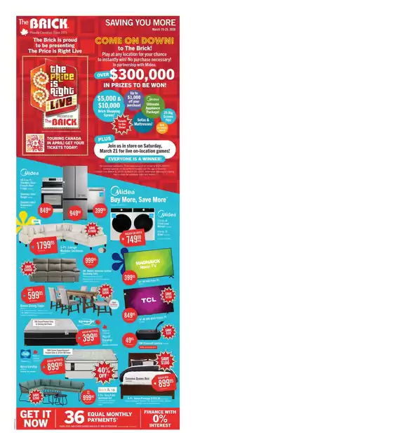 The Brick catalogue in Vaughan | Current special promotions | 2026-03-19T00:00:00.000Z - 2026-03-25T00:00:00.000Z