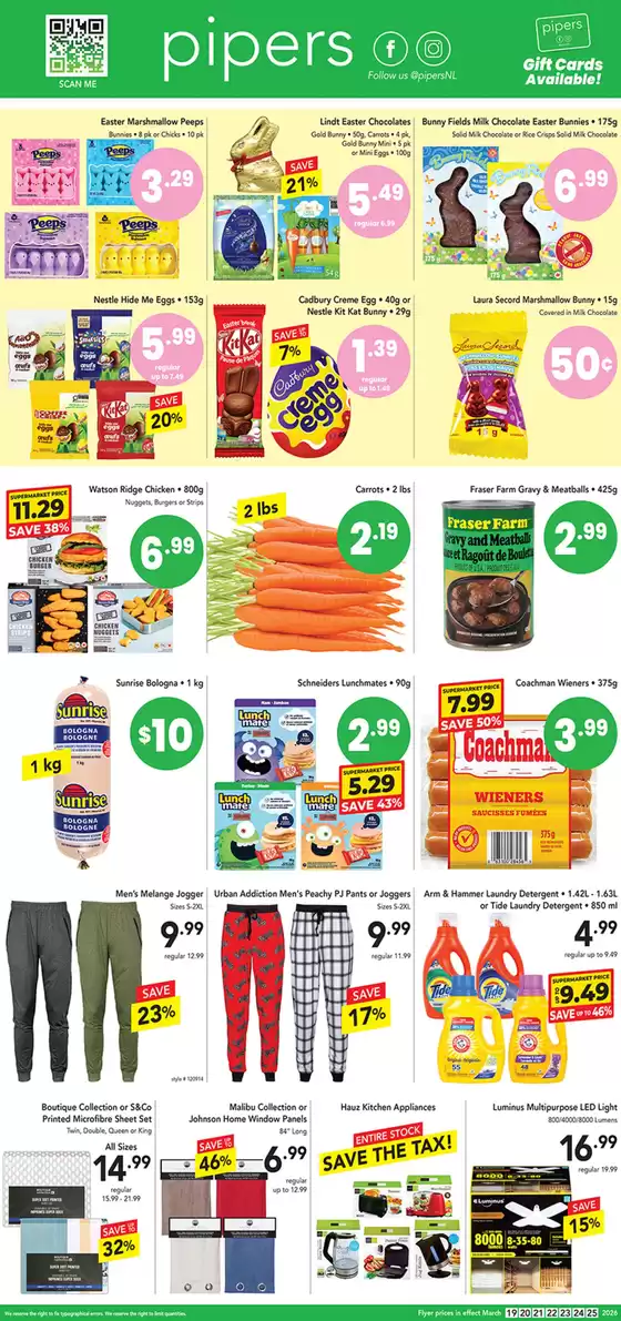 Pipers catalogue in Penticton | Flyer Pipers | 2026-03-19T00:00:00.000Z - 2026-03-25T00:00:00.000Z