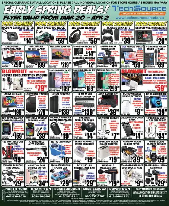 TechSource catalogue in Toronto | TechSource, flyer | 2026-03-20T00:00:00.000Z - 2026-04-02T00:00:00.000Z