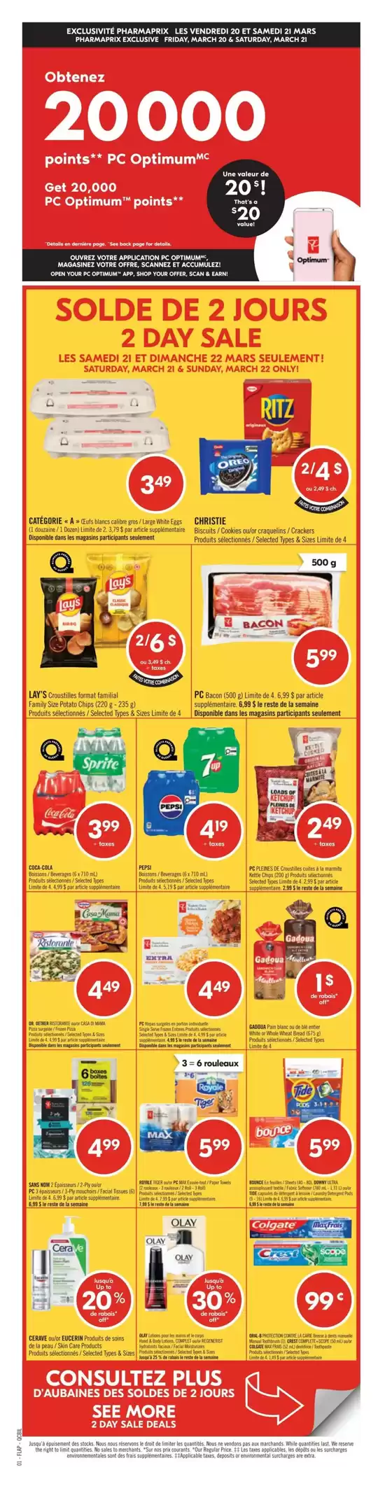 Shoppers Drug Mart catalogue in Pasadena | Shoppers Drug Mart Weekly ad | 2026-03-20T00:00:00.000Z - 2026-03-22T00:00:00.000Z