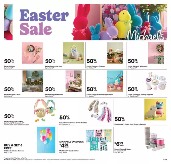 Michaels catalogue in Beauharnois | 3/20 Weekly Ad Canada | 2026-03-20T00:00:00.000Z - 2026-03-26T00:00:00.000Z