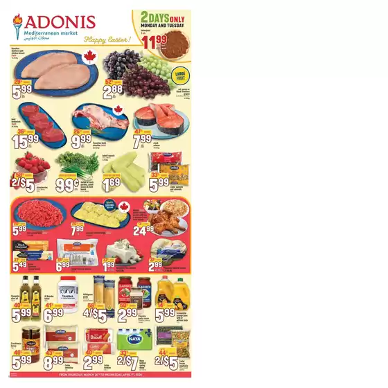 Marché Adonis catalogue in Campbell River | Special offers for you | 2026-03-26T00:00:00.000Z - 2026-04-01T00:00:00.000Z