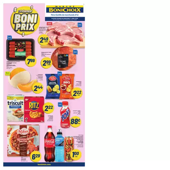 Marché Bonichoix catalogue in Campbell River | Top offers for smart savers | 2026-03-26T00:00:00.000Z - 2026-04-01T00:00:00.000Z