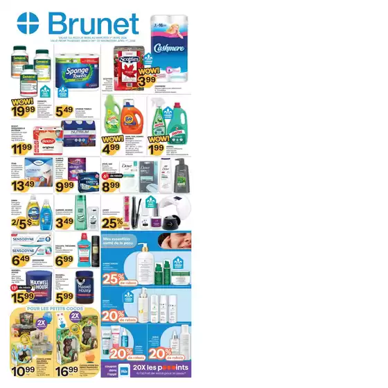 Brunet catalogue in Saint John | Our best offers for you | 2026-03-26T00:00:00.000Z - 2026-04-01T00:00:00.000Z