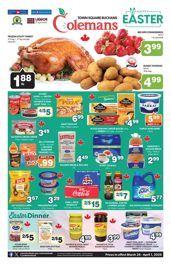 Coleman's catalogue in Cornwall | Offers for bargain hunters | 2026-03-26T00:00:00.000Z - 2026-04-01T00:00:00.000Z