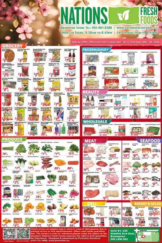 Nations Fresh Foods catalogue in Val-d'Or | Weekly deals  | 2026-03-26T00:00:00.000Z - 2026-03-26T00:00:00.000Z