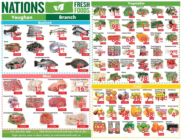 Nations Fresh Foods catalogue in Val-d'Or | Weekly specials  | 2026-03-26T00:00:00.000Z - 2026-03-26T00:00:00.000Z