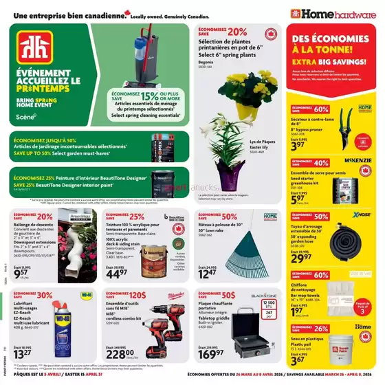 Home Hardware catalogue in Vancouver | Home Hardware weekly flyer | 2026-03-26T00:00:00.000Z - 2026-04-08T00:00:00.000Z