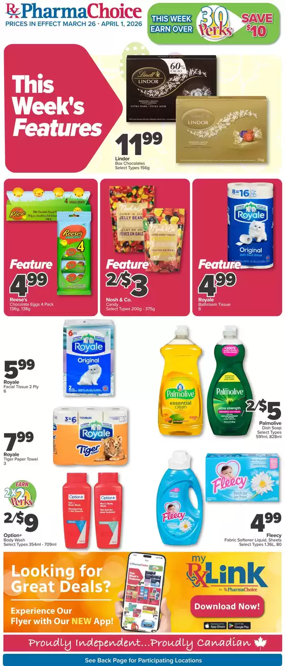 PharmaChoice catalogue in North York | PharmaChoice Weekly ad | 2026-03-26T00:00:00.000Z - 2026-04-01T00:00:00.000Z