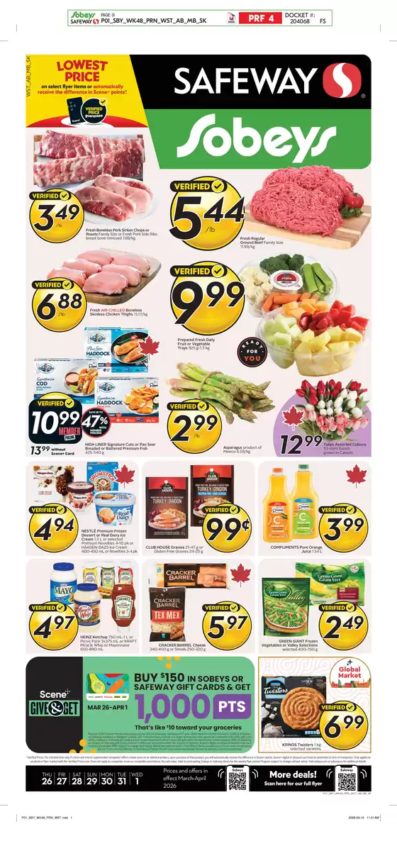 Safeway catalogue in Rusagonis-Waasis | Exclusive bargains | 2026-03-26T00:00:00.000Z - 2026-04-01T00:00:00.000Z