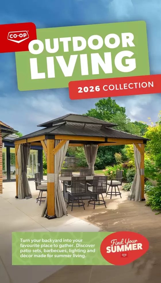 Co-op Home Centre catalogue in Vancouver | Outdoor Living 2026 Collection | 2026-03-26T00:00:00.000Z - 2026-07-29T00:00:00.000Z