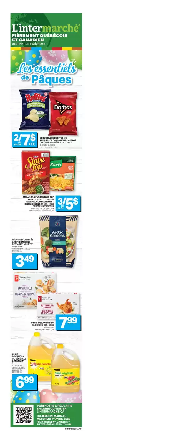 L'Intermarché catalogue in Surrey | Our best offers for you | 2026-03-26T00:00:00.000Z - 2026-04-01T00:00:00.000Z