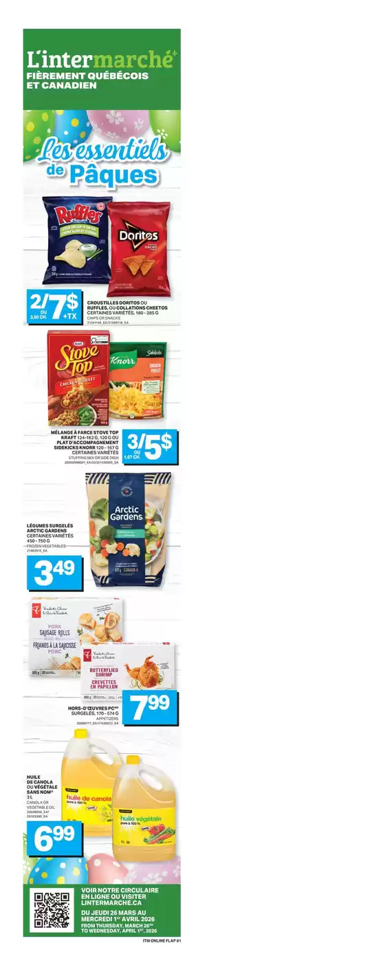 L'Intermarché catalogue in Surrey | Weekly Flyer | 2026-03-26T00:00:00.000Z - 2026-04-01T00:00:00.000Z