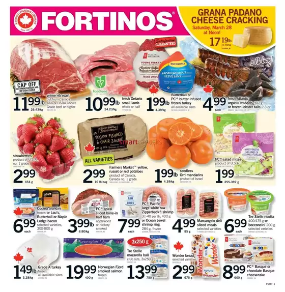 Fortinos catalogue in Edson | Fortinos weekly flyer | 2026-03-28T00:00:00.000Z - 2026-03-28T00:00:00.000Z