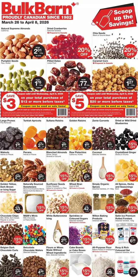 Bulk Barn catalogue in Edson | Bulk Barn Weekly ad | 2026-03-26T00:00:00.000Z - 2026-04-08T00:00:00.000Z