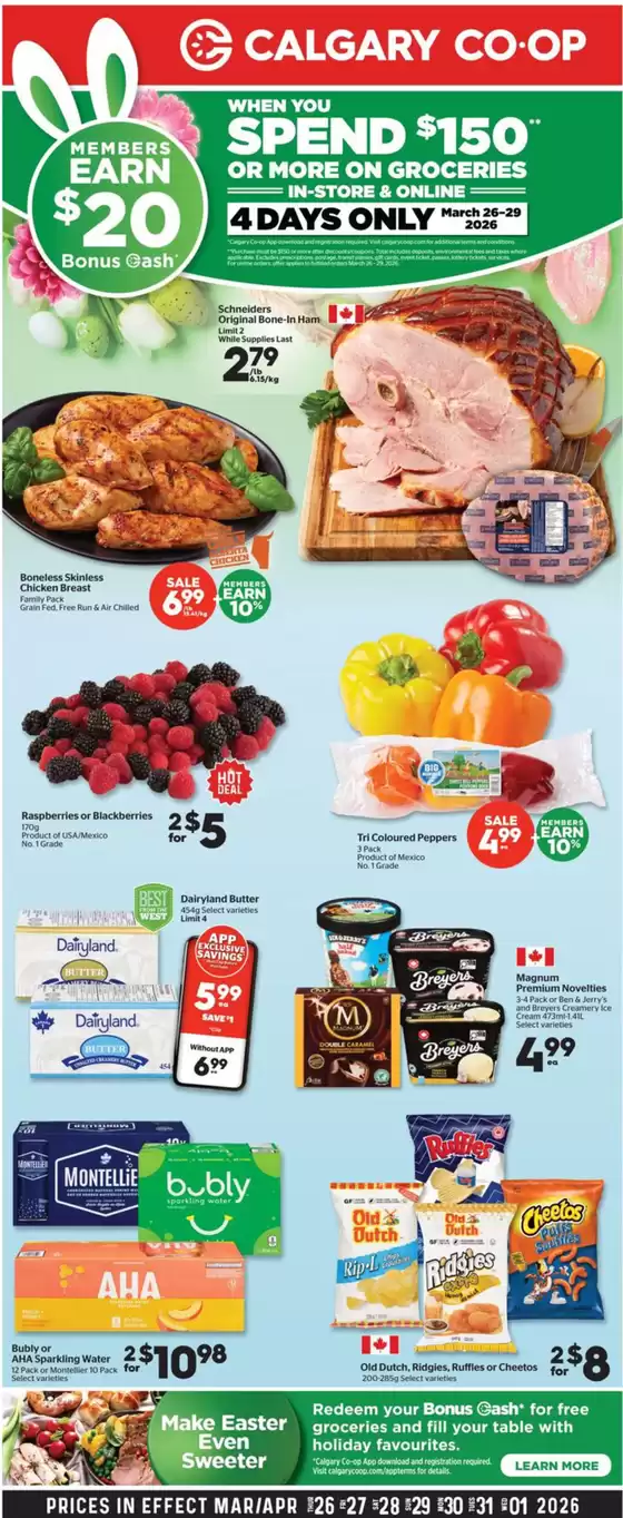 Calgary Co-op catalogue | Weekly flyer  | 2026-03-26T00:00:00.000Z - 2026-04-01T00:00:00.000Z