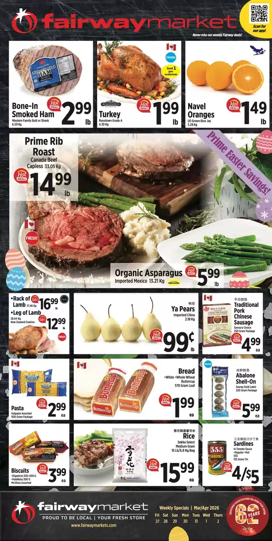 Fairway Market catalogue | Weekly flyer  | 2026-03-26T00:00:00.000Z - 2026-04-02T00:00:00.000Z