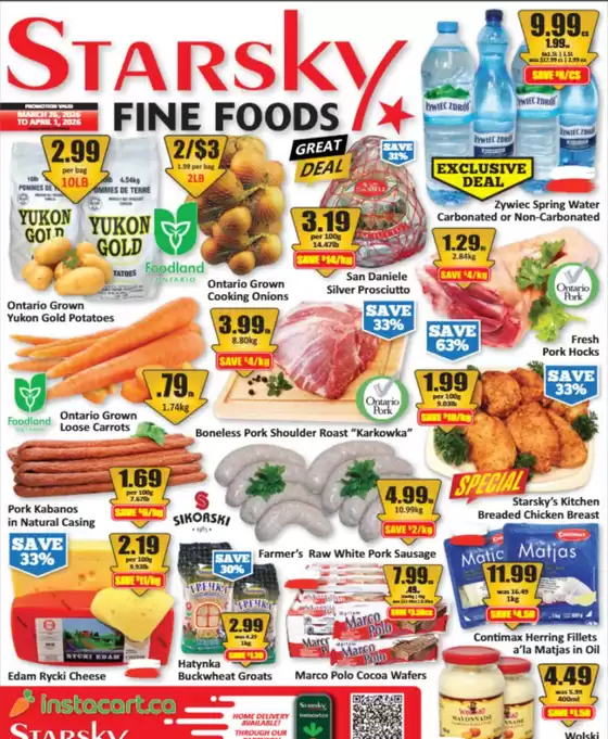 Starsky catalogue in North York | Weekly flyer  | 2026-03-26T00:00:00.000Z - 2026-04-01T00:00:00.000Z
