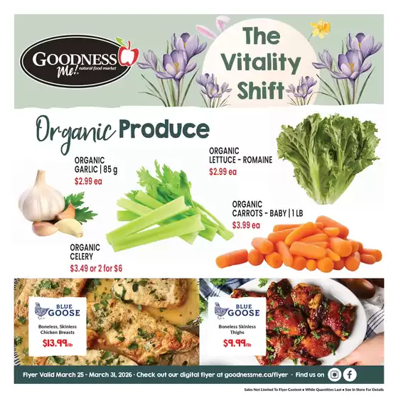 Goodness Me catalogue in Halifax | Weekly flyer | 2026-03-26T00:00:00.000Z - 2026-03-31T00:00:00.000Z