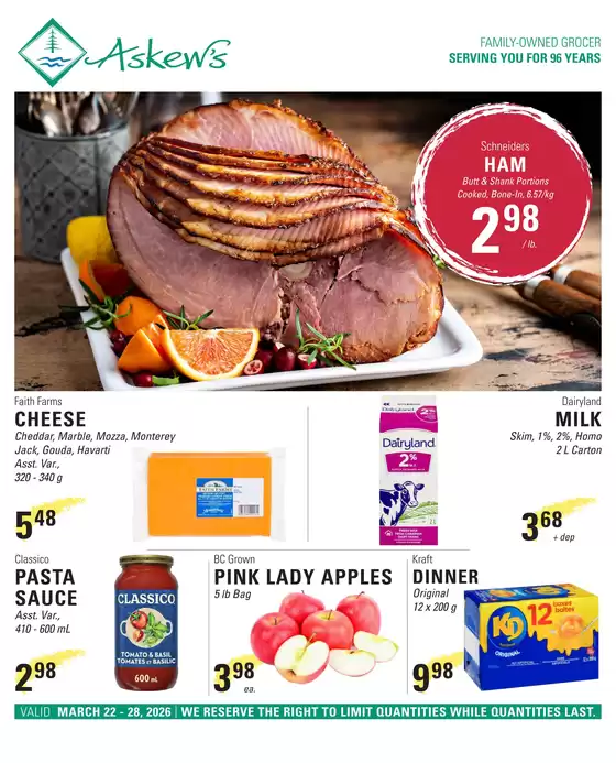 Askews Foods catalogue in Halifax | Weekly flyer | 2026-03-26T00:00:00.000Z - 2026-03-28T00:00:00.000Z
