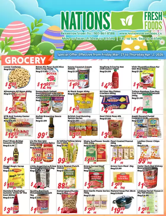 Nations Fresh Foods catalogue in Saint Albert |  Weekly Deals You’ll Love | 2026-03-27T00:00:00.000Z - 2026-04-02T00:00:00.000Z