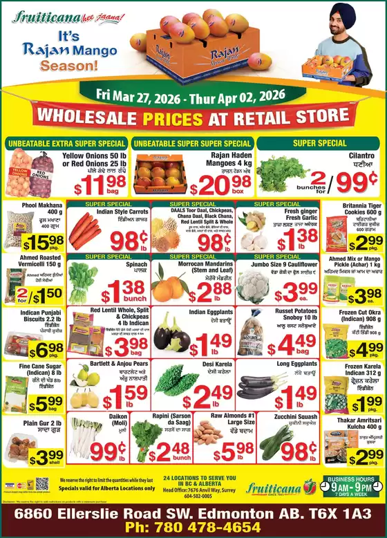 Fruiticana catalogue | Exclusive deals for our customers | 2026-03-27T00:00:00.000Z - 2026-04-02T00:00:00.000Z