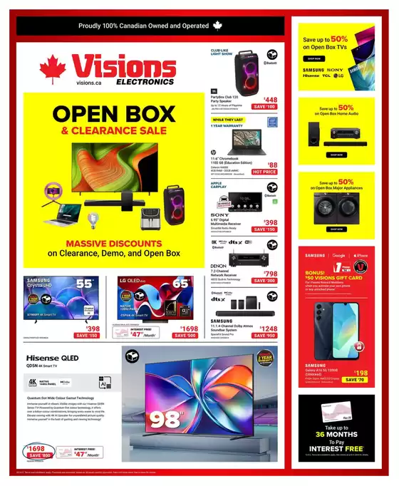 Visions Electronics catalogue in Barrie | Flyer | 2026-03-27T00:00:00.000Z - 2026-04-02T00:00:00.000Z