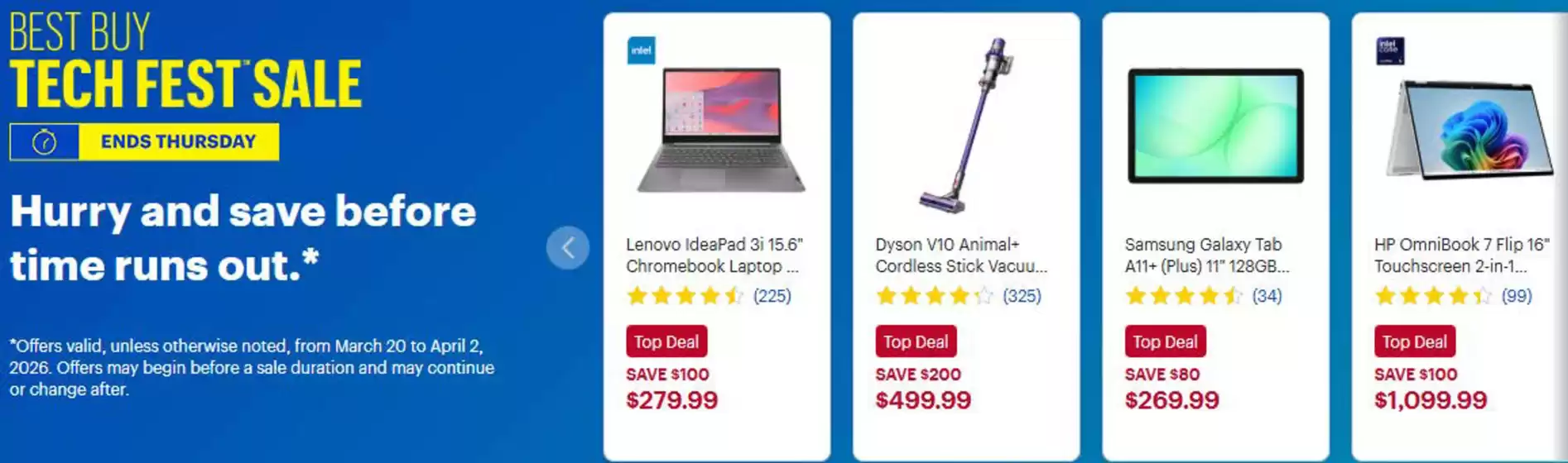 Best Buy catalogue in Spruce Grove | Tech fest sale | 2026-03-30T00:00:00.000Z - 2026-04-13T00:00:00.000Z