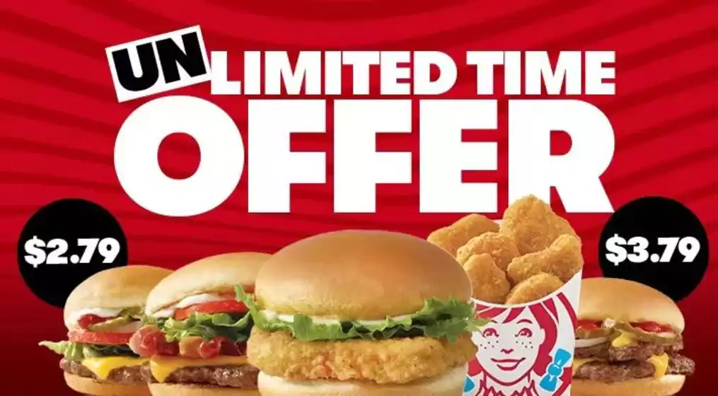 Wendy's catalogue in Brockville | Unlimited time offer | 2026-03-30T00:00:00.000Z - 2026-04-13T00:00:00.000Z
