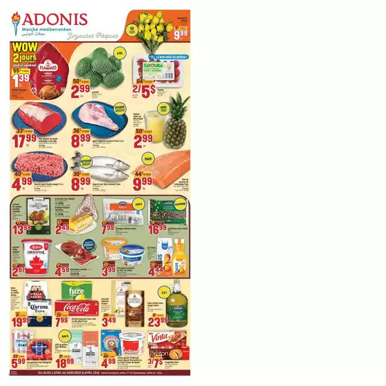 Marché Adonis catalogue in Deseronto | Exclusive deals and bargains | 2026-04-02T00:00:00.000Z - 2026-04-08T00:00:00.000Z