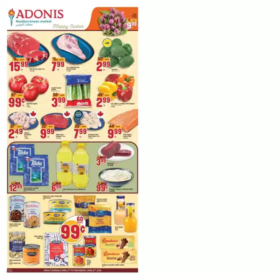 Marché Adonis catalogue in Deseronto | Top deals and discounts | 2026-04-02T00:00:00.000Z - 2026-04-08T00:00:00.000Z