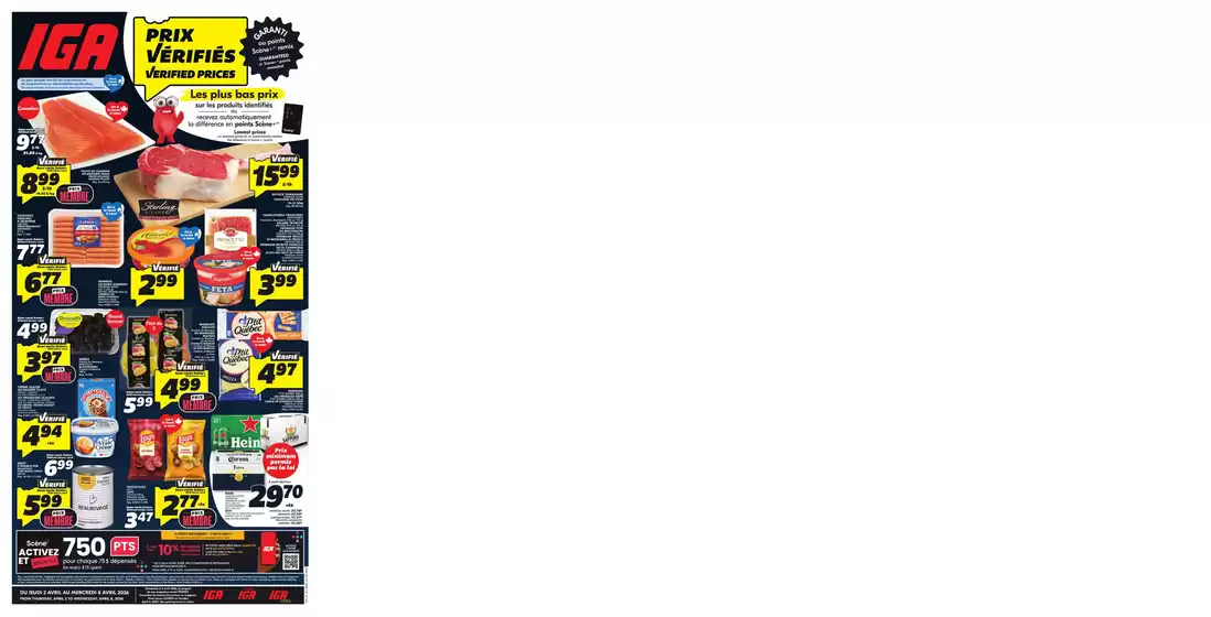 IGA Extra catalogue in Deseronto | Great discounts on selected products | 2026-04-02T00:00:00.000Z - 2026-04-08T00:00:00.000Z