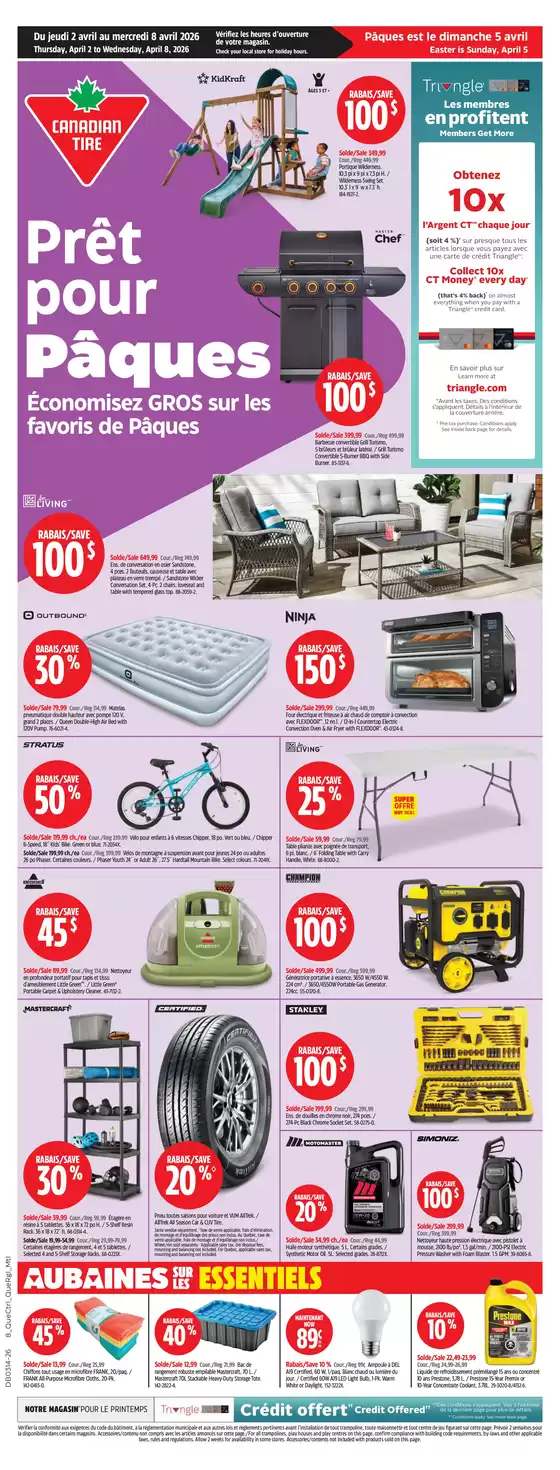 Canadian Tire catalogue in Edmonton | Exclusive deals for our customers | 2026-04-02T00:00:00.000Z - 2026-04-08T00:00:00.000Z