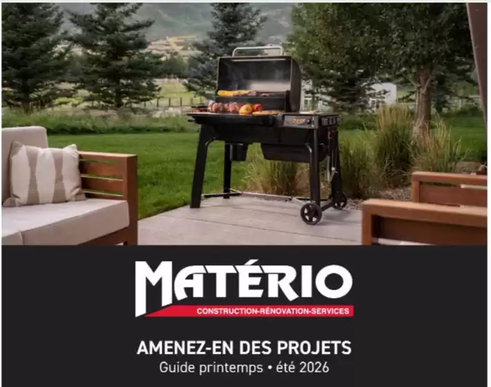 Matério catalogue in Fort St John | Guide printemps | 2026-04-01T00:00:00.000Z - 2026-06-10T00:00:00.000Z