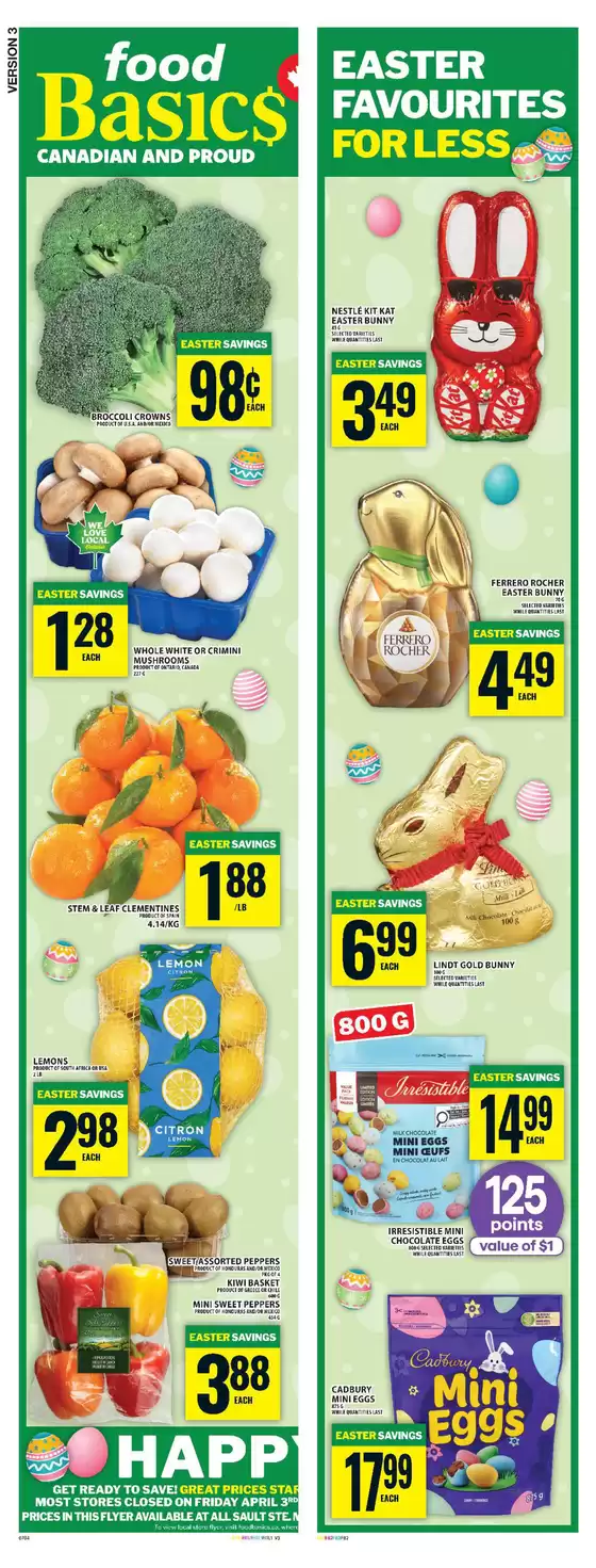 Food Basics catalogue in Vancouver | Current bargains and offers | 2026-04-02T00:00:00.000Z - 2026-04-08T00:00:00.000Z