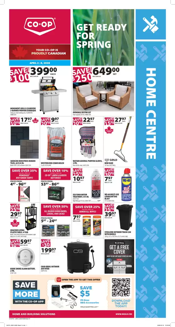 Co-op Home Centre catalogue in Markham | Exclusive deals and bargains | 2026-04-02T00:00:00.000Z - 2026-04-08T00:00:00.000Z